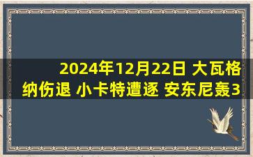 2024年12月22日 大瓦格纳伤退 小卡特遭逐 安东尼轰35+8+9 魔术25分逆转热火